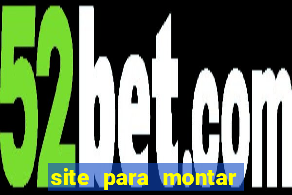 site para montar time de futebol